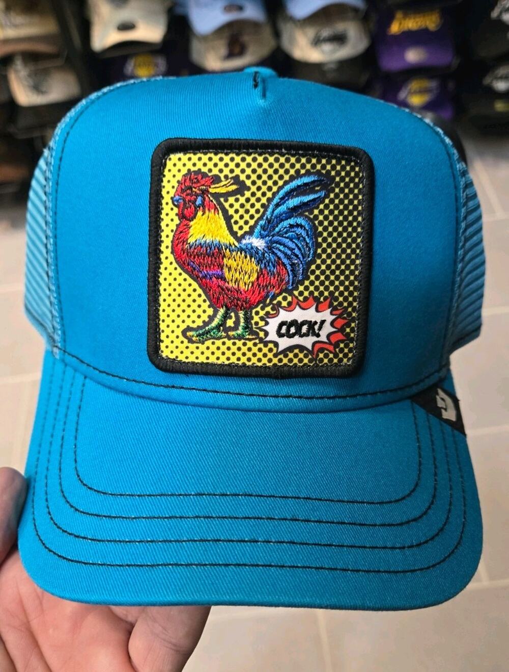 Pop Art The Farm Goorin Bros Patch Rooster